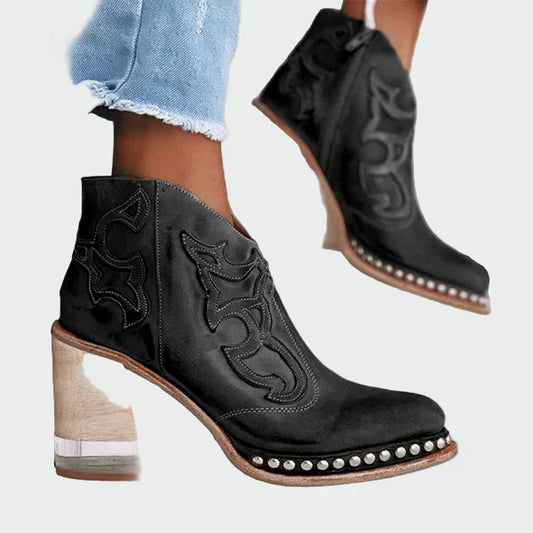 Cleo - Botines Western Elegantes