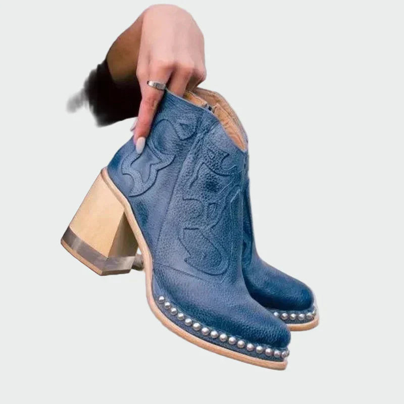 Cleo - Botines Western Elegantes