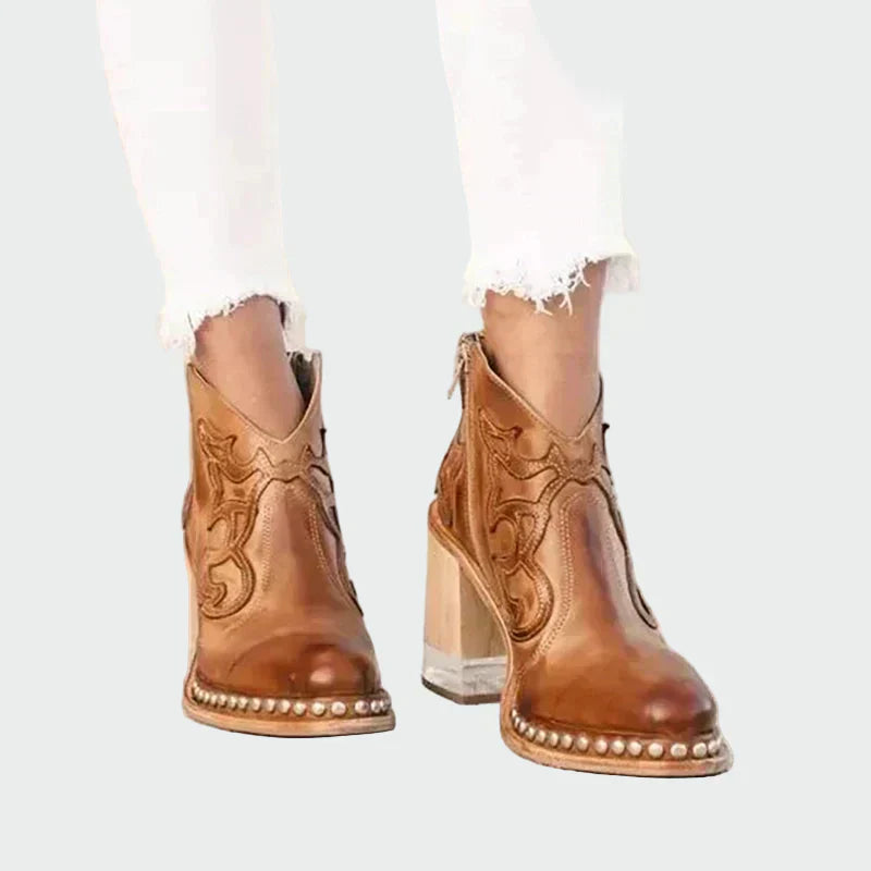 Cleo - Botines Western Elegantes