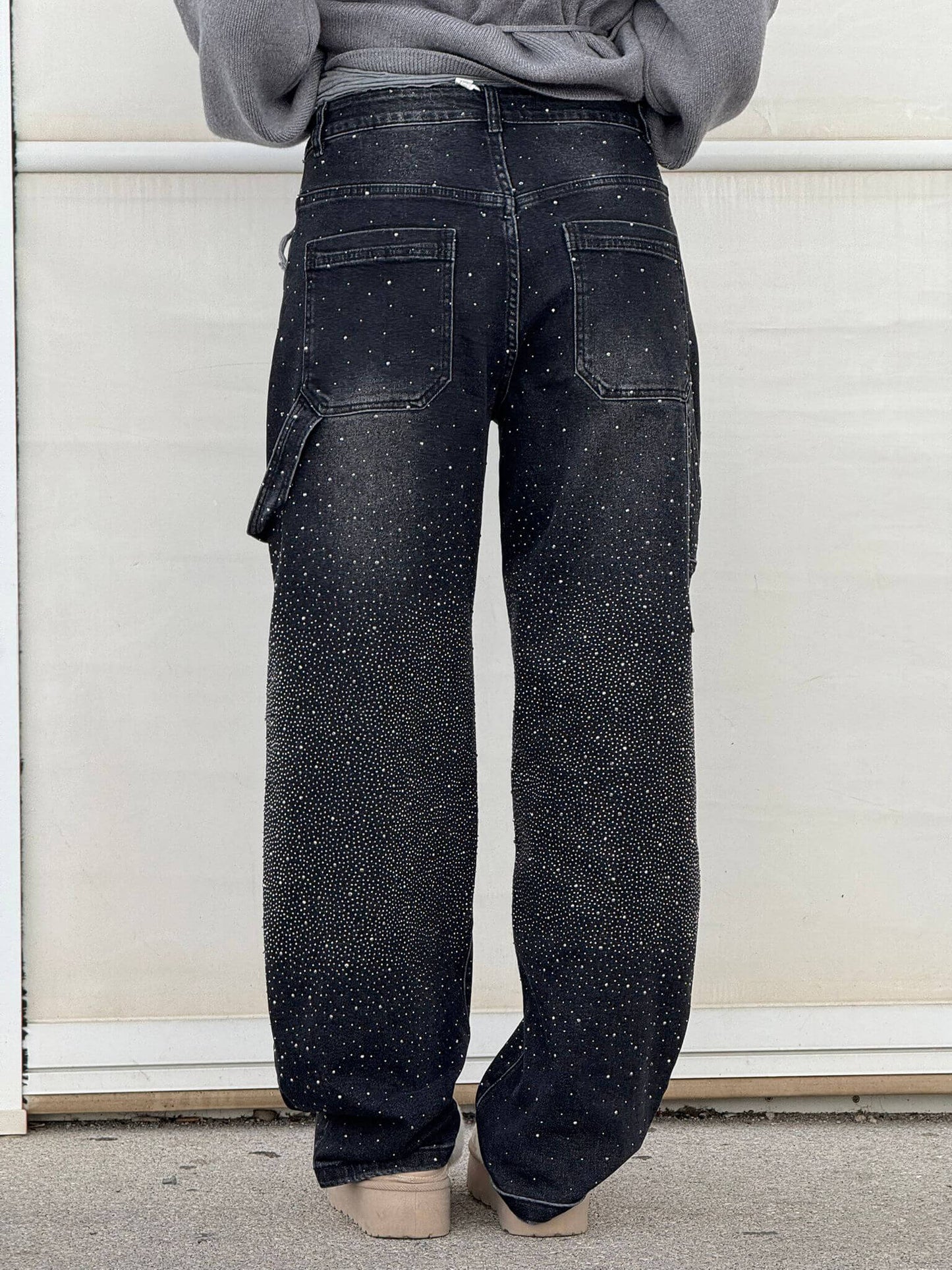 Pantalón vaquero glitter