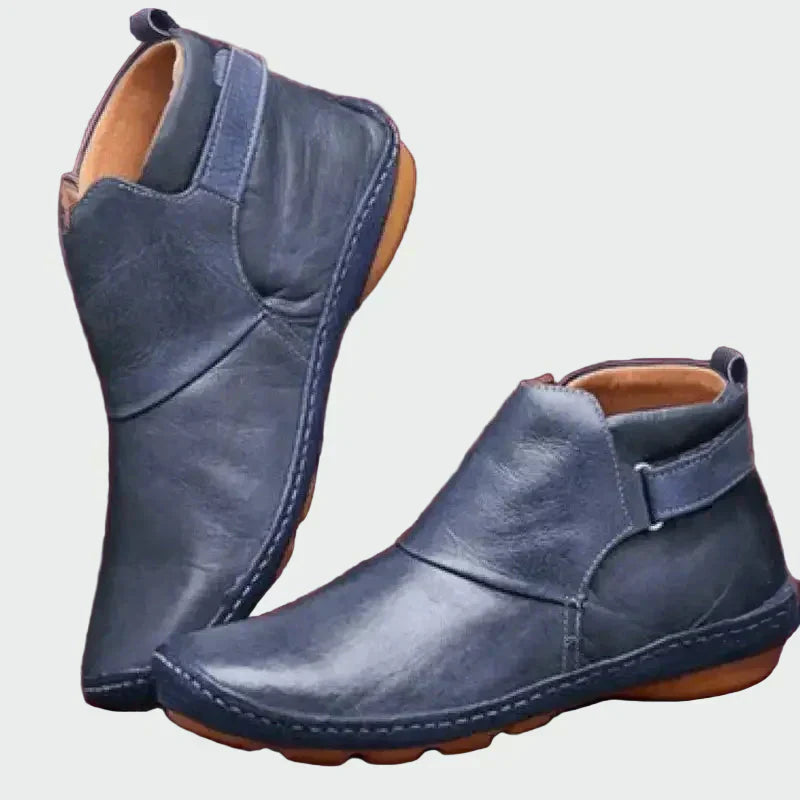 Lina - Botines de Cuero Elegantes